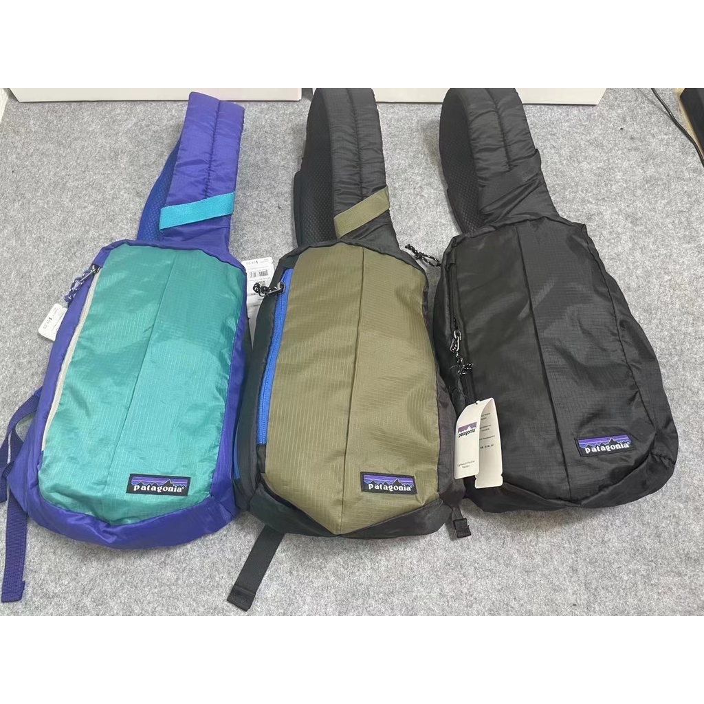 2022 tide brand Patagonia new outdoor small pocket chest bag lightweight waterproof nylon