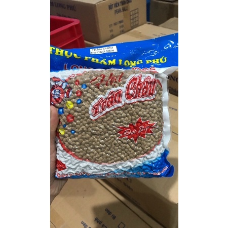Trân châu đường đen hạt mini Long Phú gói 1kg