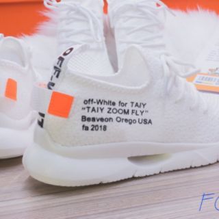 Giày cặp nam nữ Off White Full Trắng
