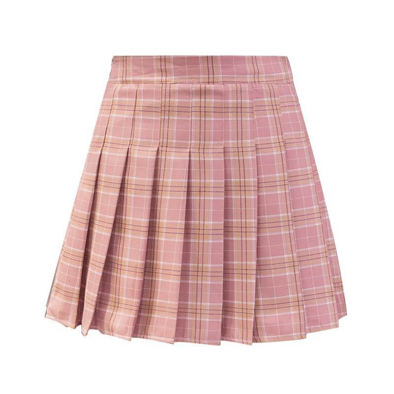 Chân váy xếp ly kẻ caro dáng tennis chữ A | BigBuy360 - bigbuy360.vn