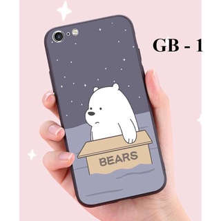 Ốp iphone 6/6s - iphone 7/8 - iphone 6/6s plus - iphone 7/8 plus - iphone x/xs - iphone xsmax in hình gấu bear đáng yêu.