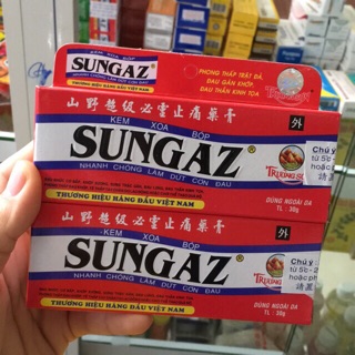 KEM XOA BÓP SUNGAZ