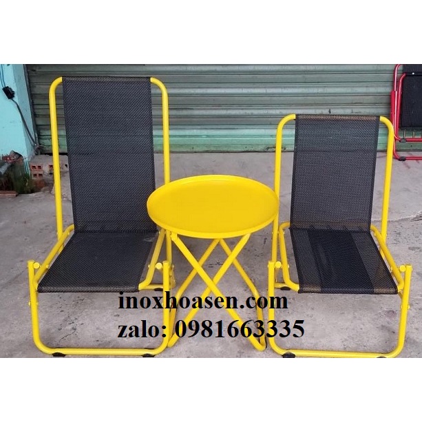 Ghế cafe sắt giá rẻ nhất sài gòn,ghế xếp cafe quán cóc