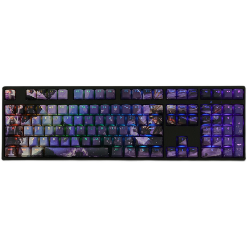 Naraka: Bladepoint Keycaps Cherry Profile Anime PBT Dye Sub Bàn phím cơ học Keycap