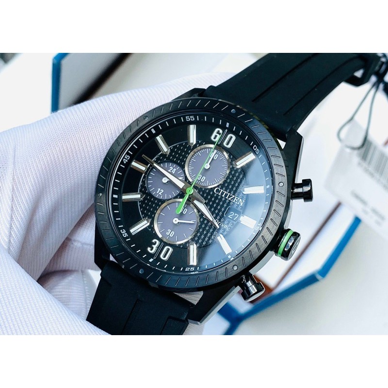 Đồng hồ nam dây nhựa Citizen Eco Drive CA0665 00E