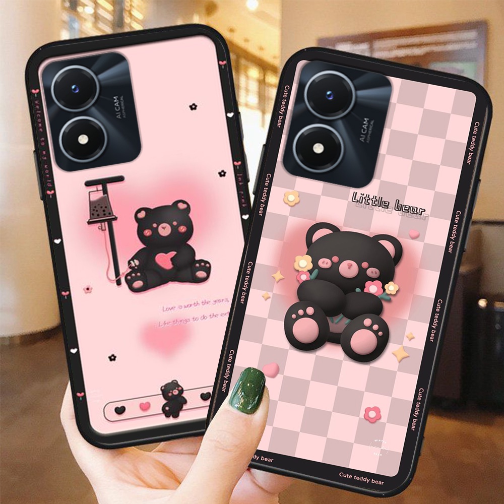 Ốp lưng điện thoại vivo y02s / y01 / vivo y02 / vivo y02t in hình gấu nâu vô cùng đáng yêu