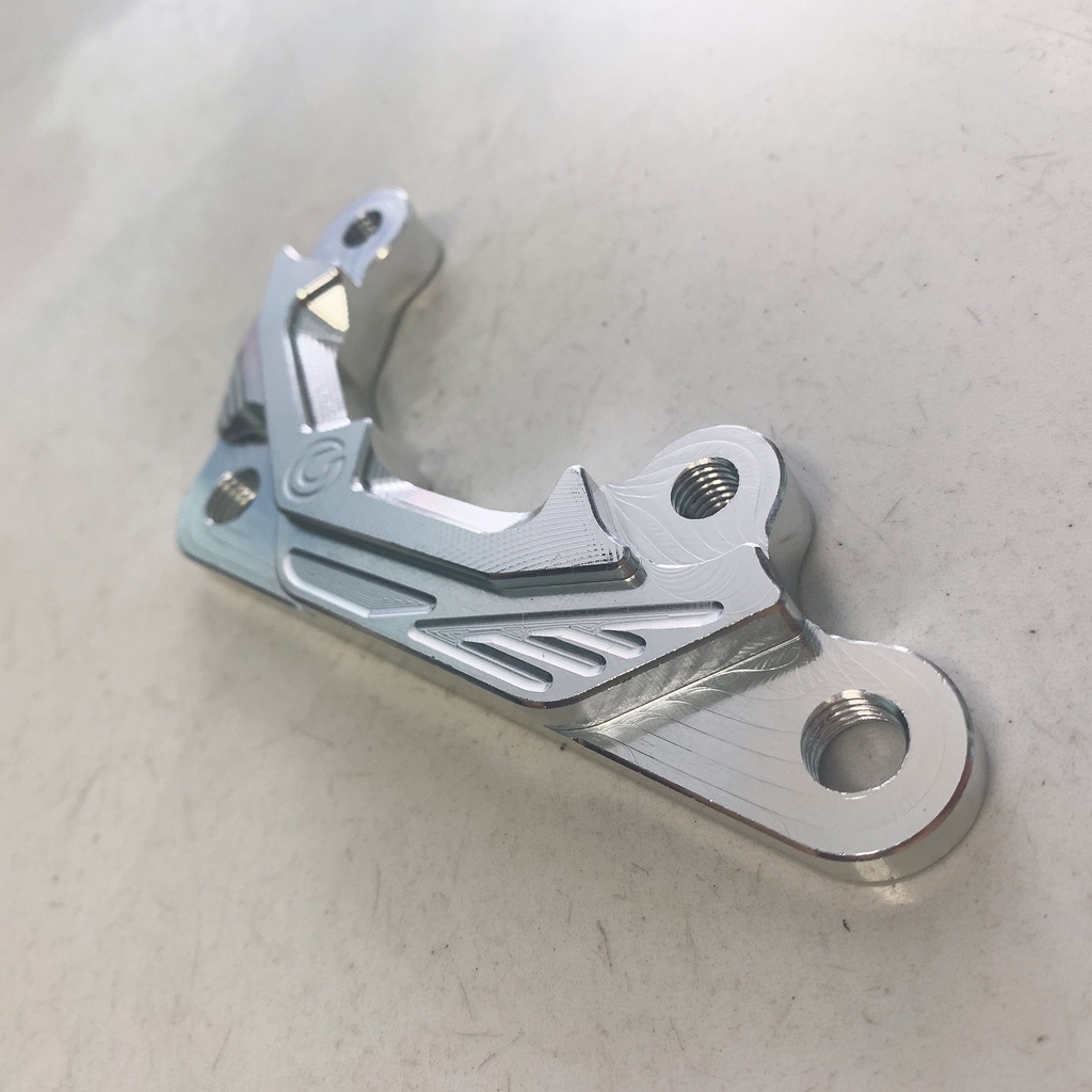 PÁT CNC - Pát Trước xe Exciter Ex135 gắn Heo Dầu Trước Brcmbe Nissin Adelin 2piston đối xứng đi đĩa size 245mm