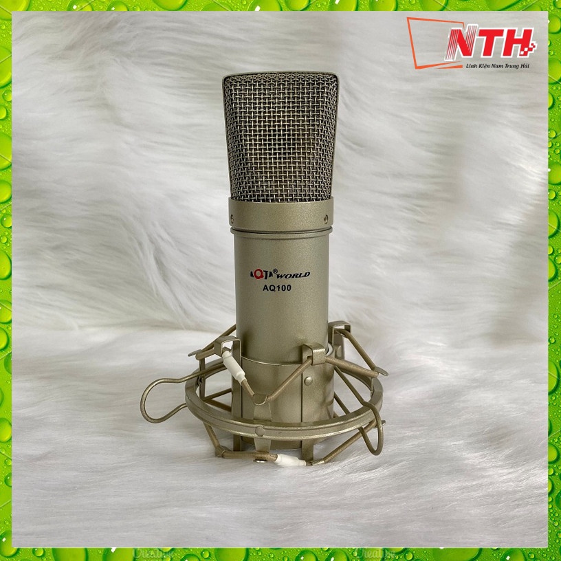 Mic Thu Âm Karaoke Livestream AQ100 Siêu Hay, Cực Rẻ, Chất Lượng