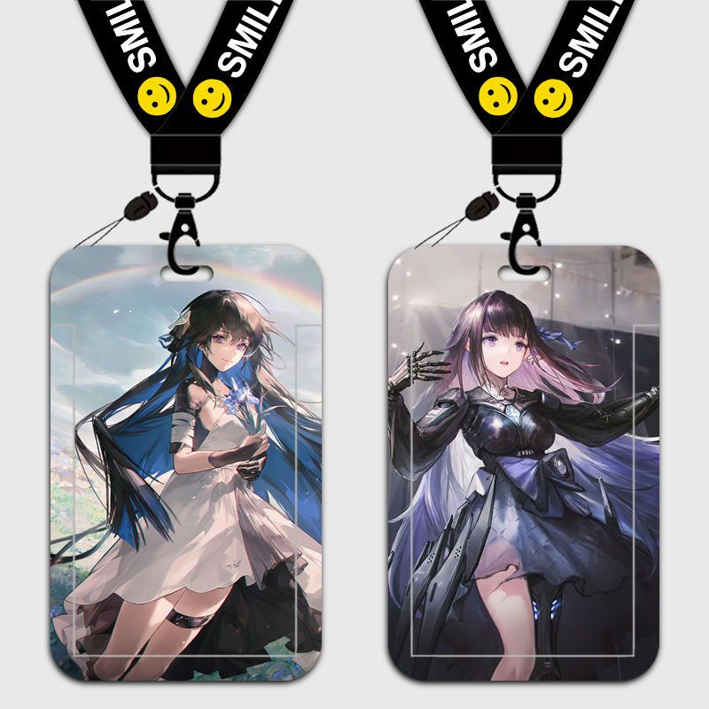 GRAY RAVEN: PUNISHING school card set custom high-value keychain slide cover hanging neck hard shell battle double Pamish Selena Lanyin phantom