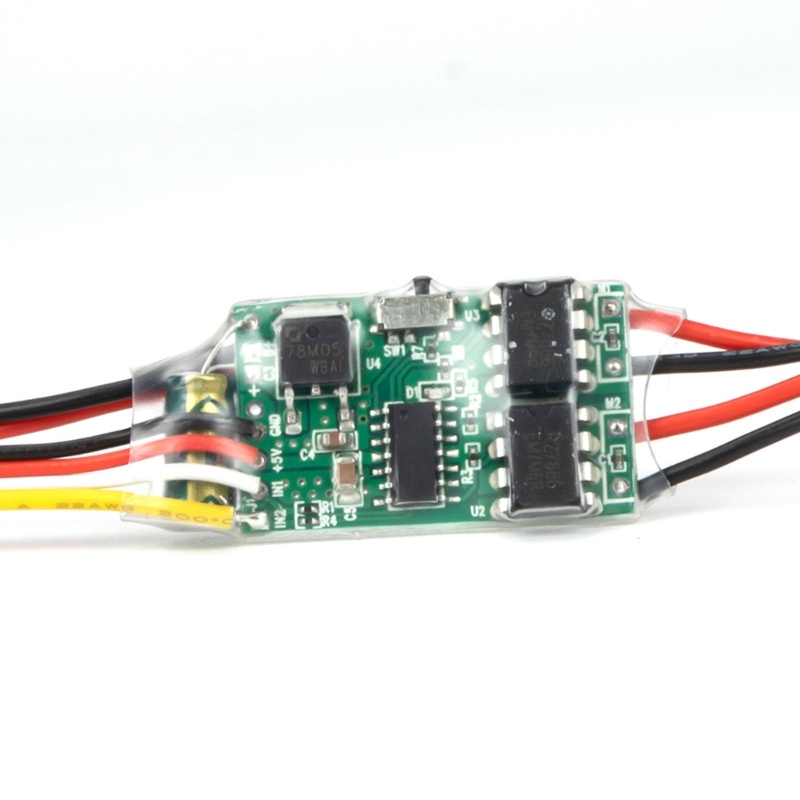 Bộ Điều Khiển Tốc Độ Động Cơ Chổi Than Hai Chiều ESC Với Đầu Ra 5V / 1.5A BEC Cho Xe Điều Khiển Từ Xa 1 / 10 130 180