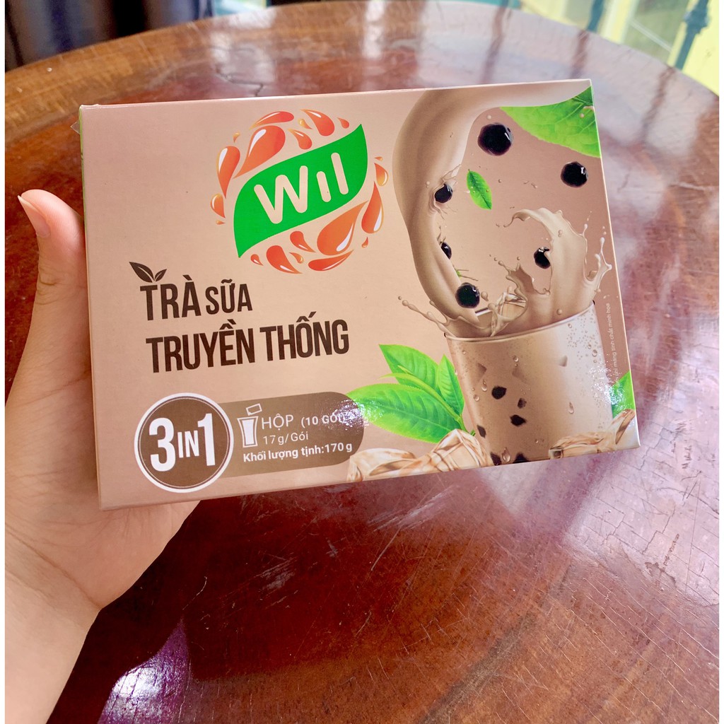 [Mã SKAMLTS7 giảm 10% đơn 150K] TRÀ SỮA TRUYỀN THỐNG - Hộp 17g*10 gói - Trà hòa tan Wil | BigBuy360 - bigbuy360.vn