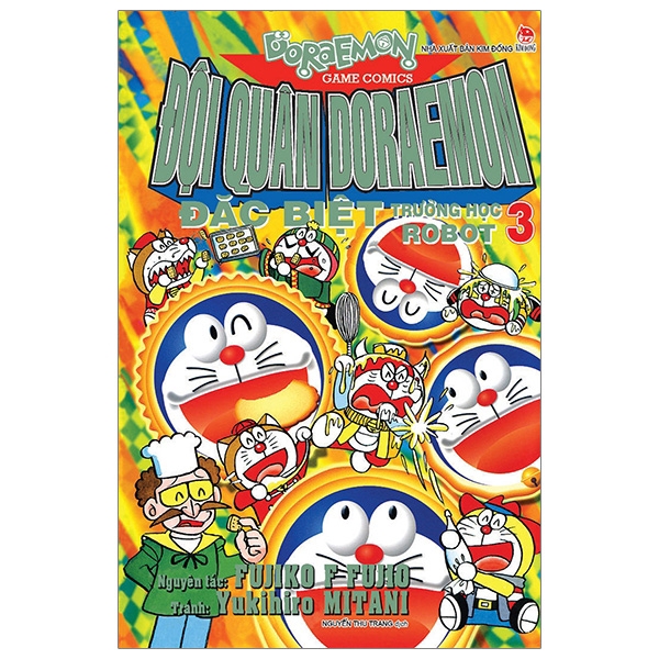 Sách - Đội Quân Doraemon Đặc Biệt - Trường Học Robot Tập 3 (Tái Bản 2019)