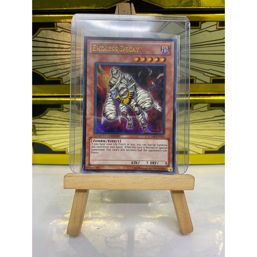 [ Dưa Hấu Yugioh] Lá bài thẻ bài Endless Decay – Ultra Rare - Tặng bọc bài nhựa bảo quản