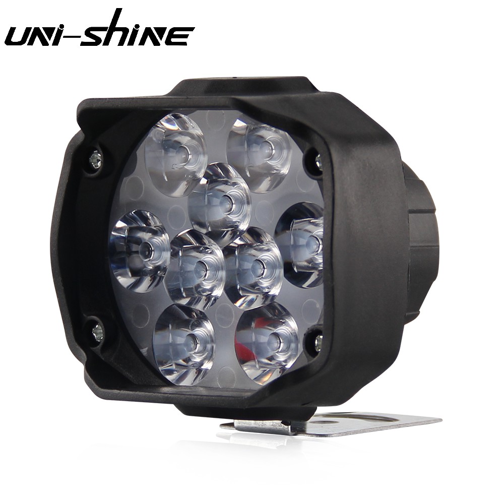 UNI-SHINE Đèn Pha Led Chuyên Dụng Cho Xe Mô Tô 30w 3000lm
