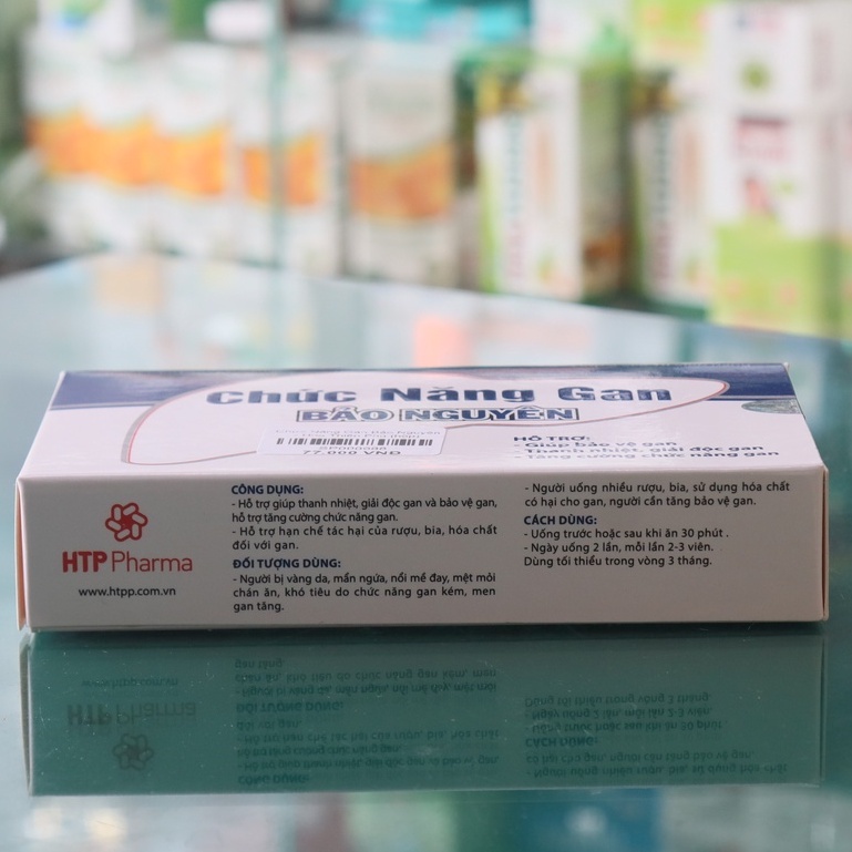 Chức Năng Gan Bảo Nguyên – Hỗ trợ tăng cường chức năng gan, hỗ trợ thanh nhiệt, giải độc gan (Hộp 3 vỉ x 10 viên)