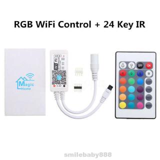 Smart Kickstart Your Party Multifunctional Strip Light With 24Key IR Remote Wifi LED Controller