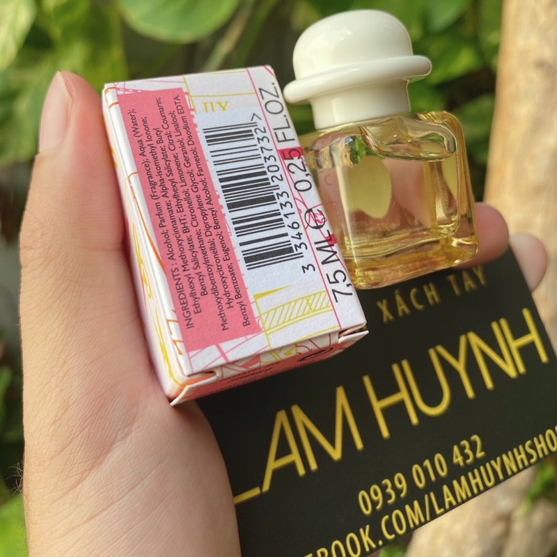 Nước hoa mini TWILLY D'HERMES EAU GINGER 7,5ml