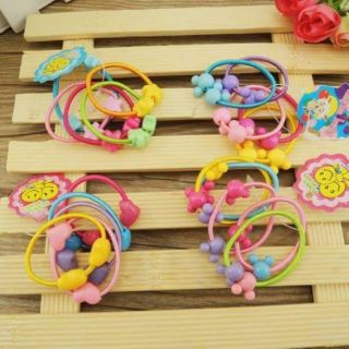 Gói 50 dây buộc tóc   cho Bé.
