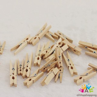 50 kẹp gỗ phơi quần áo tiện lợi