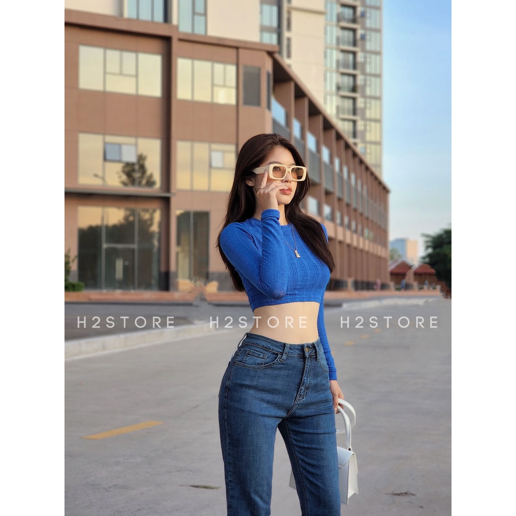 ÁO TAY DÀI CROPTOP