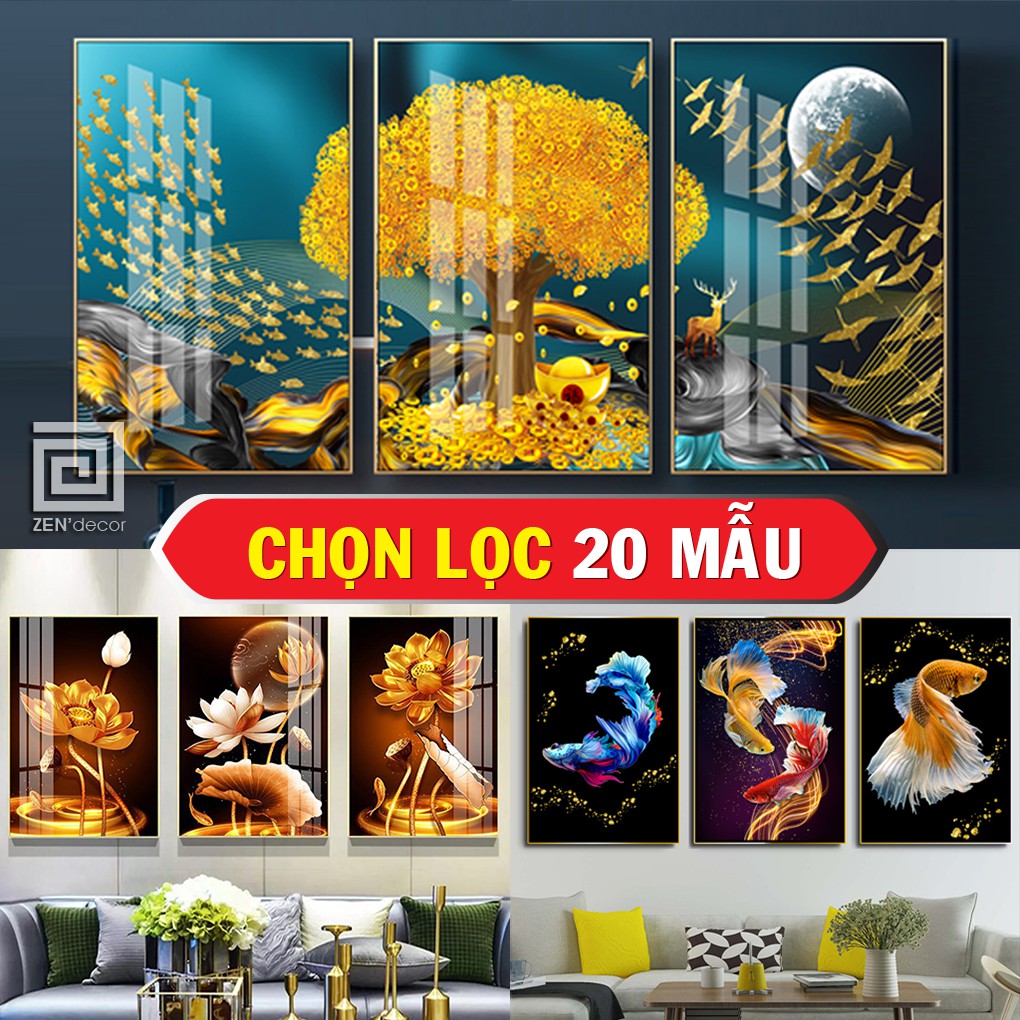 Tranh TRÁNG GƯƠNG siêu ấn tượng, chất lượng caoi