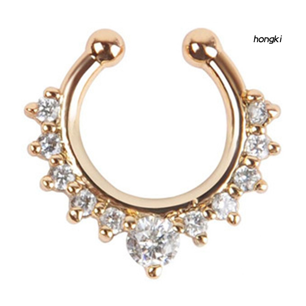 Khuyên Mũi Đính Đá Thời Trang Cho Nữ