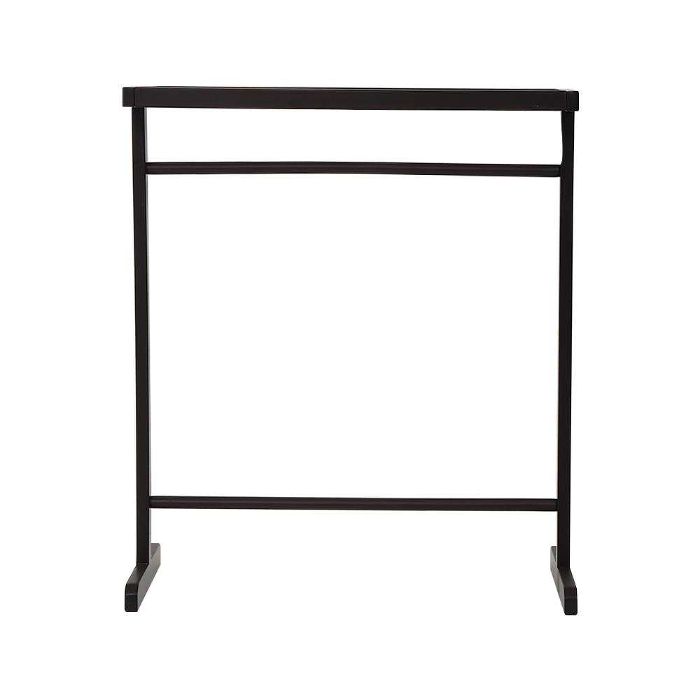 HomeBase PLIM Giá/kệ phơi quần áo bằng gỗ Thái Lan W69xD26xH79cm màu đen