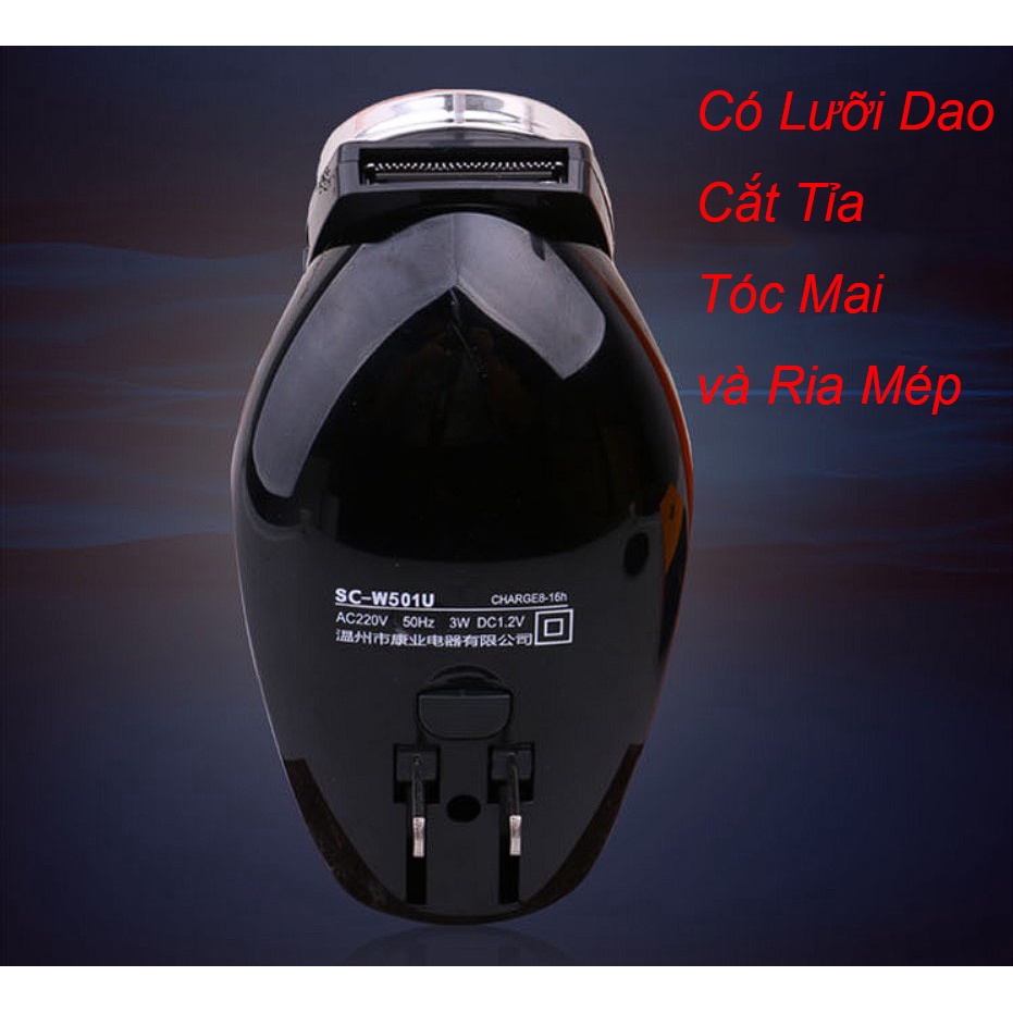 Máy cạo râu Yandou SC 501 siêu bền đầu tròn cho nam hàng nội địa