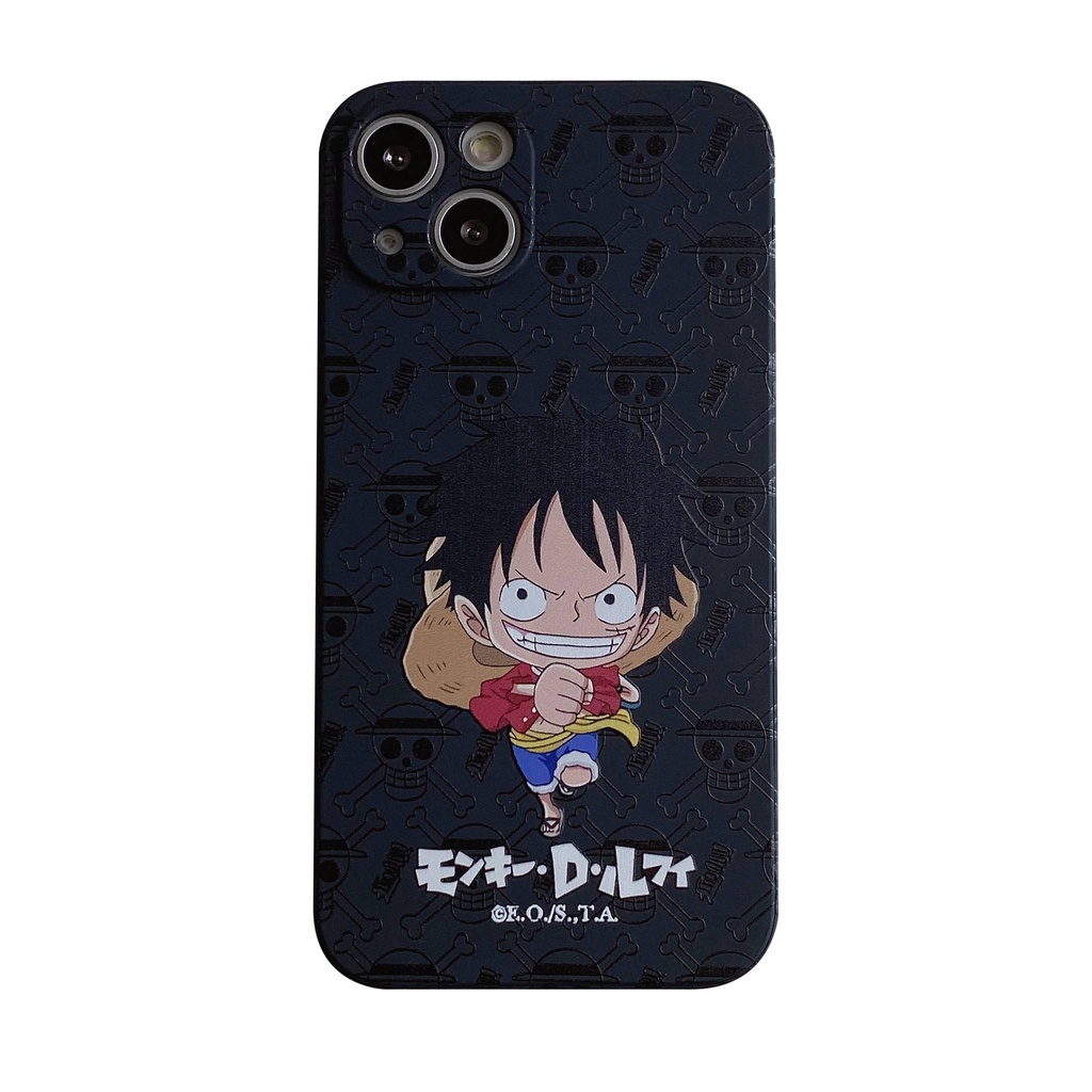 Ốp Điện Thoại In Họa Tiết One Piece Cho for iPhone13 for iPhone12 11ProMax 13Pro Max Xs