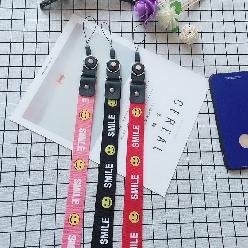 Y&amp;X Dây Đeo Thời Trang (Đeo Ốp Điện Thoại, Đeo Thẻ Cá Nhân) Bản To Dày Cao Cấp Nhiều Màu Cá Tính