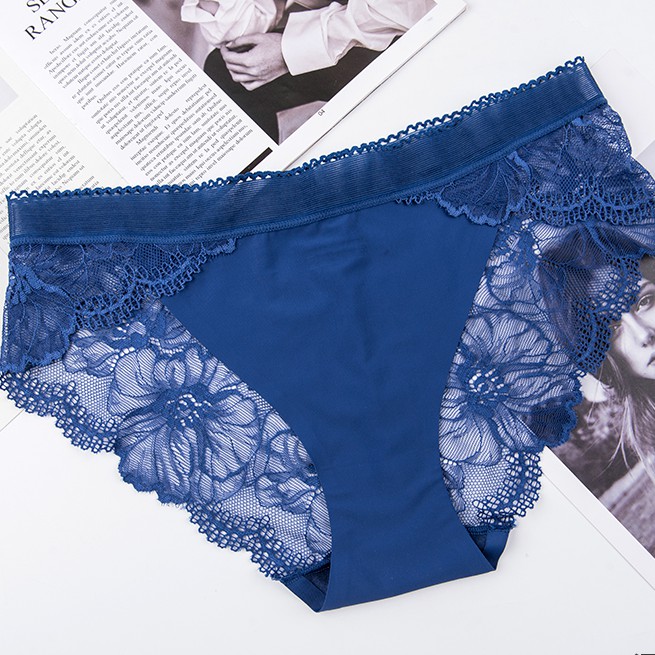 Quần Lót Nữ Đúc Su Ren Hoa Sexy gợi cảm bigsize M/L 62kg🔥freeship 50k🔥 quần lót nữ sexy cap cấp đẹp sale giá rẻ | BigBuy360 - bigbuy360.vn