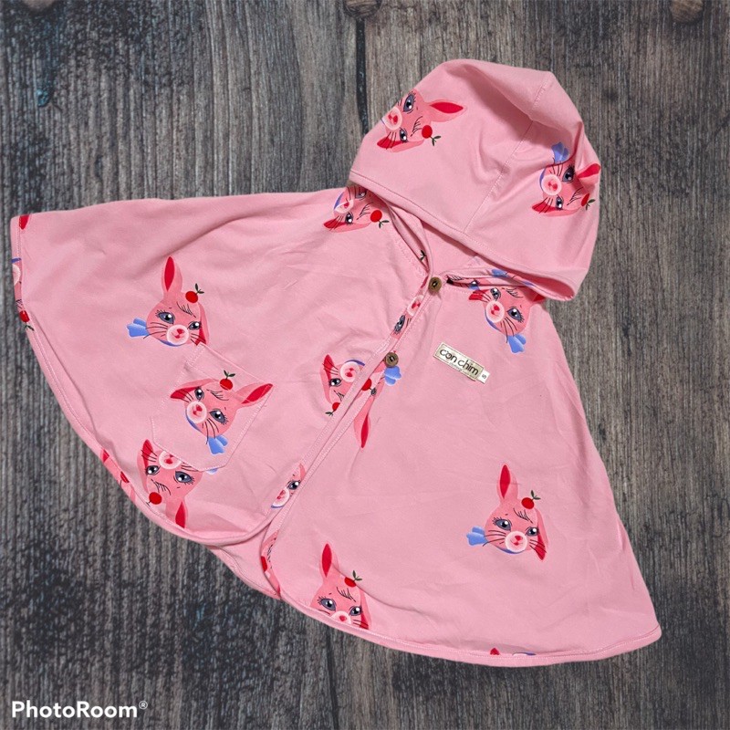 áo choàng cánh dơi cho bé cotton 100% conchimkids