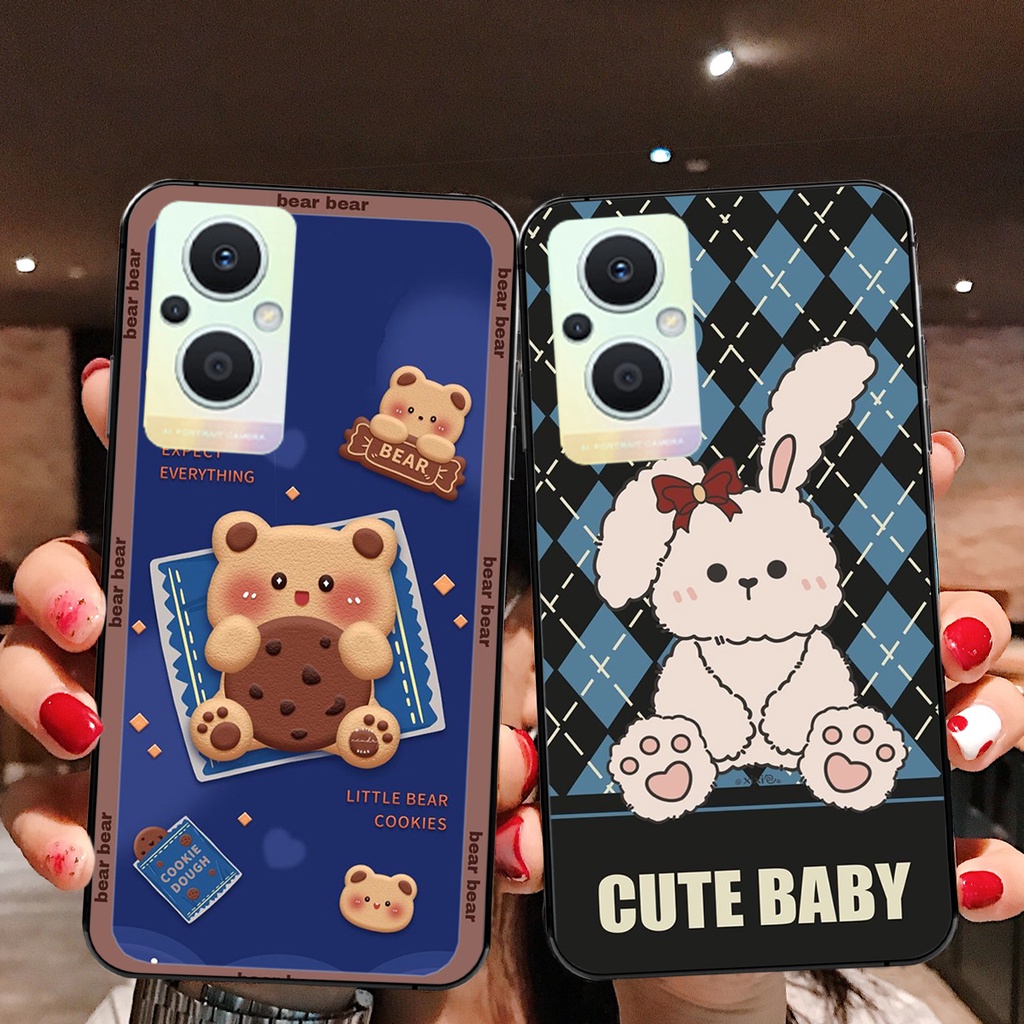 Ốp lưng Oppo Reno7 /  Reno 7Z 5G / Reno 7 in hình cute, mẫu chú gấu siêu đẹp- GIÁ RẺ