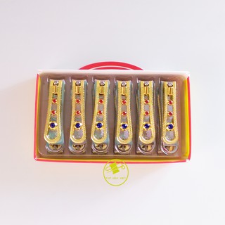Hộp 12 bấm móng tay đẹp (Vàng)