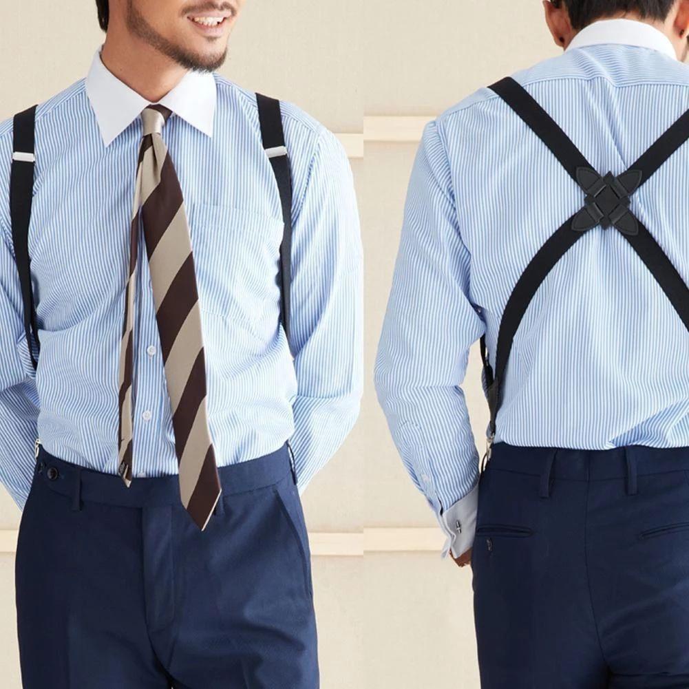 Dây Đai Thắt Lưng Quần Áo X Co Giãn Có Kẹp Sáng Tạo Cho Nam