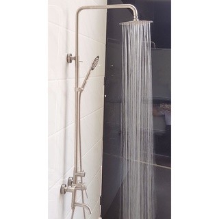Bộ sen cây nóng lạnh inox sus 304 eurolife el-s909 tặng vòi lavabo lạnh sus 304 el-122