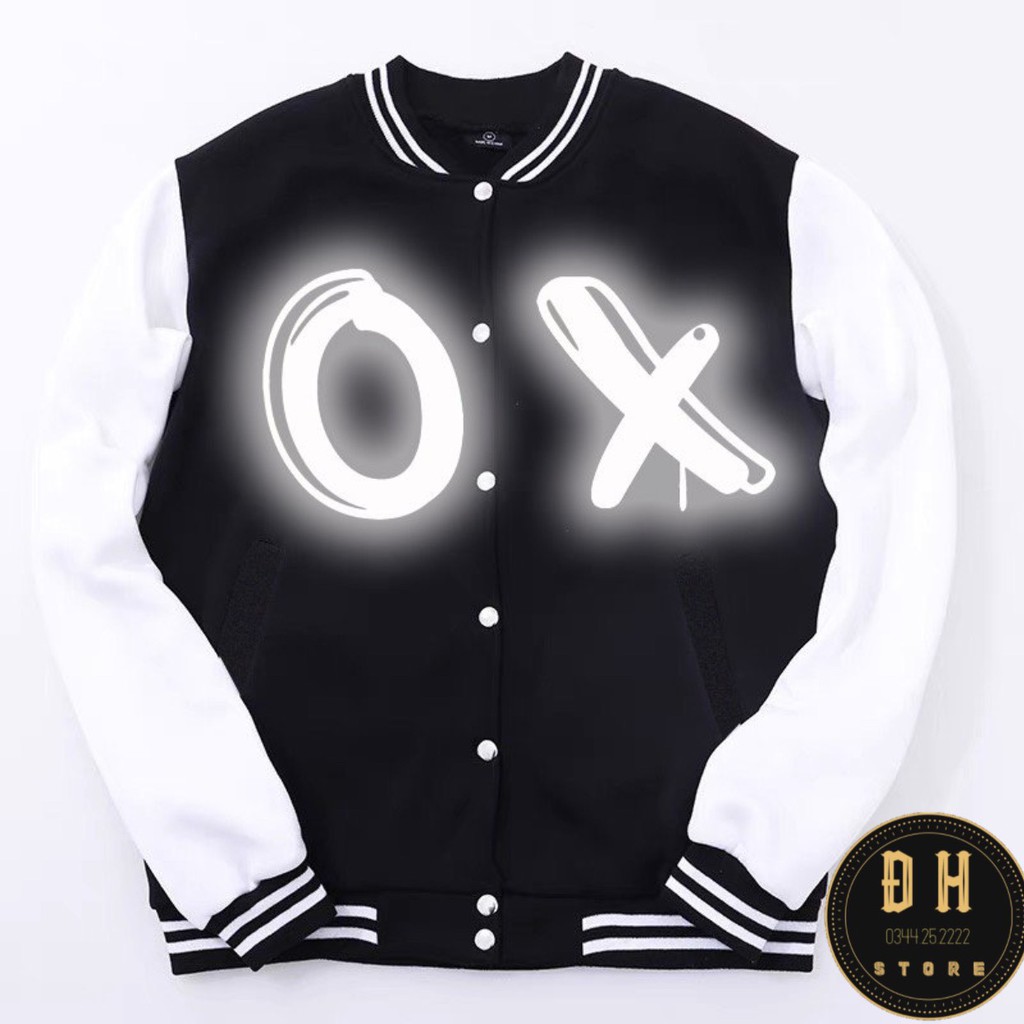 🍓 Áo BOMBER Bóng Chày OX BX PHẢN QUANG Siêu Đỉnh_ 👍 Style Hàn Siêu Hot 2 SIZE (L-XL) | BigBuy360 - bigbuy360.vn