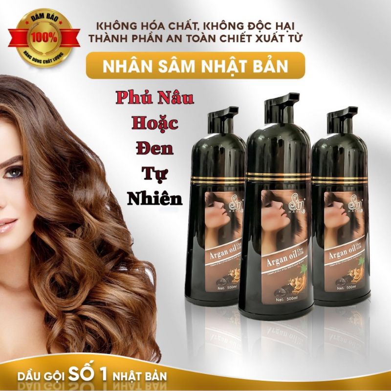 Dầu gội Phủ Bạc Sin Nâu và Sin Đen