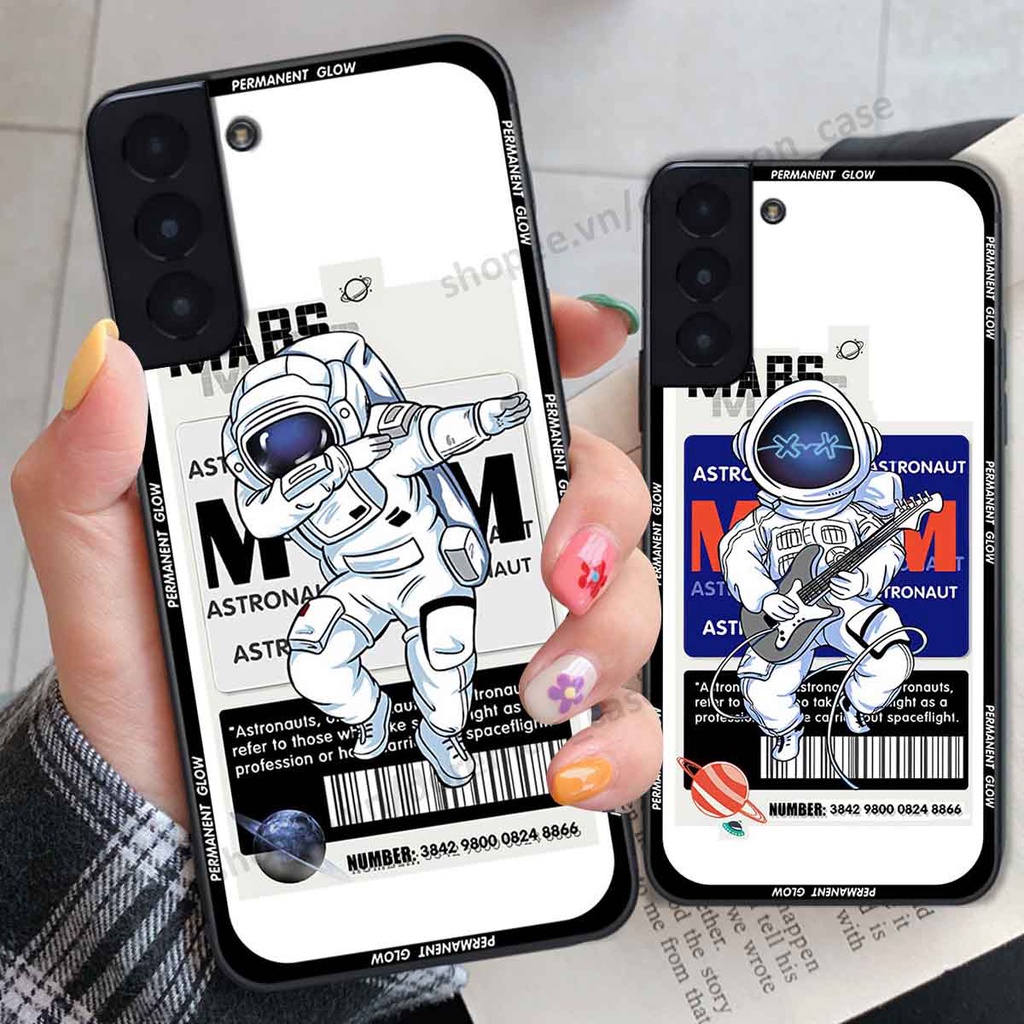 Ốp Samsung S21 / S21 FE / S21 Plus / S21+ be@r brick mars thời trang, ốp lưng điện thoại viền dẻo siêu chất