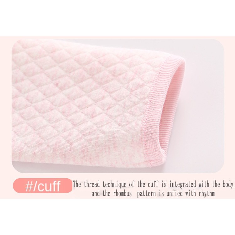 Áo liền quần 100% cotton thêu họa tiết chú hươu xinh xắn dành cho bé
