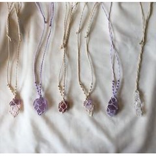 Vòng đan Macrame Tím ngọt