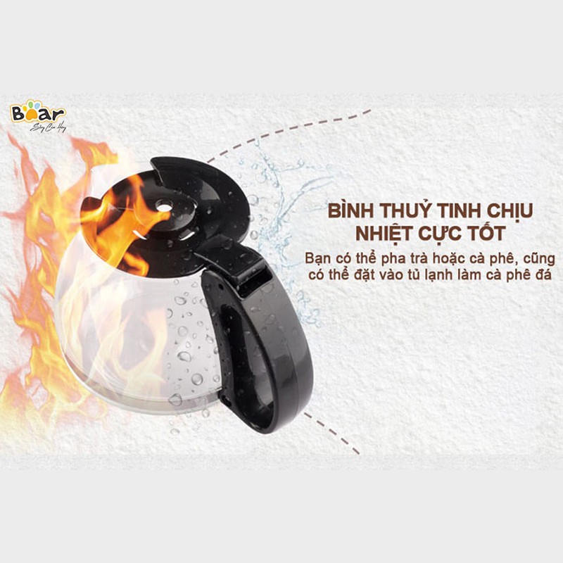 Máy Pha Coffee Cà Phê Tại Nhà Bear KFJ-403