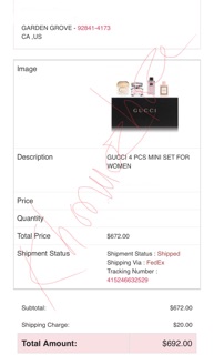 💥 Gift set nước hoa nữ Gucci Flora - Bill US