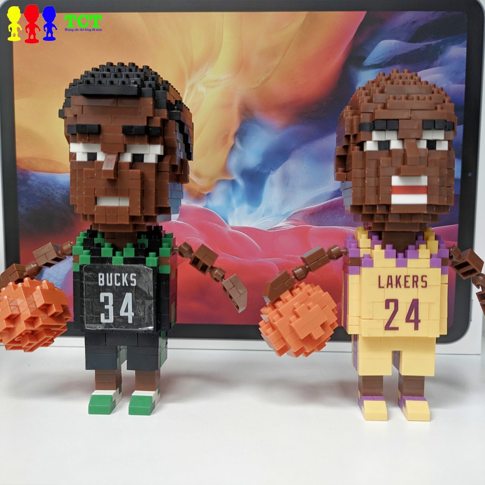 Bộ đồ chơi LEGO xếp hình lego mô hình cầu thủ bóng rổ NBA