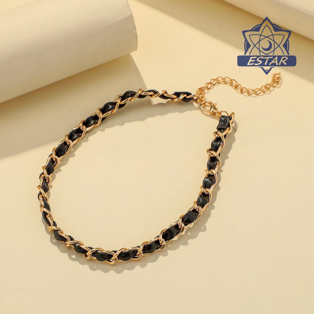 Vòng Choker Da Pu Thiết Kế Hợp Thời Trang Cho Nữ