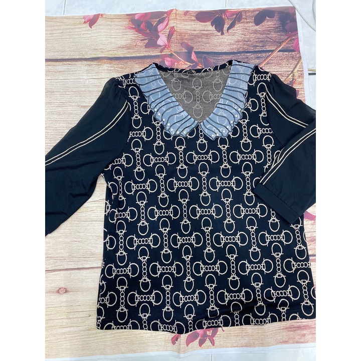 Áo Quảng Châu Trung Niên Thun Coton