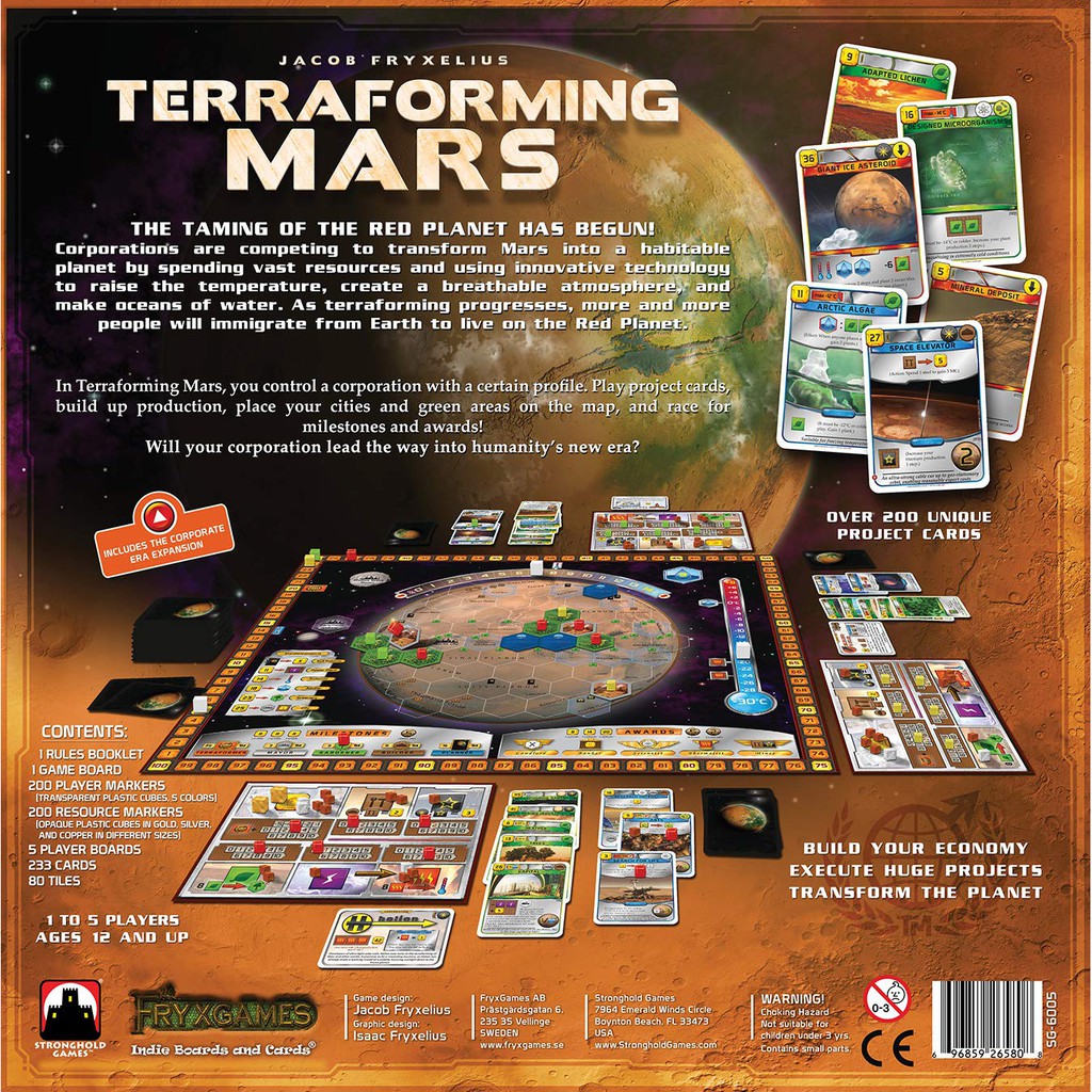 Game Terraforming Mars