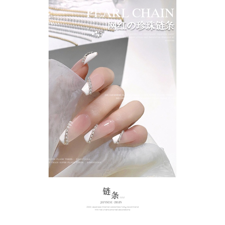 Dây XíCh ĐíNh Trang Trí MóNg Nghệ ThuậT