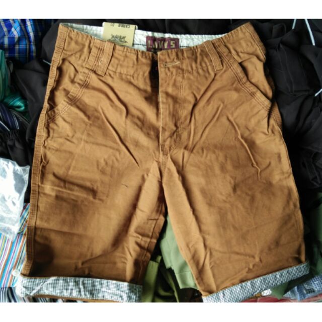 Quần ngố kaki nam