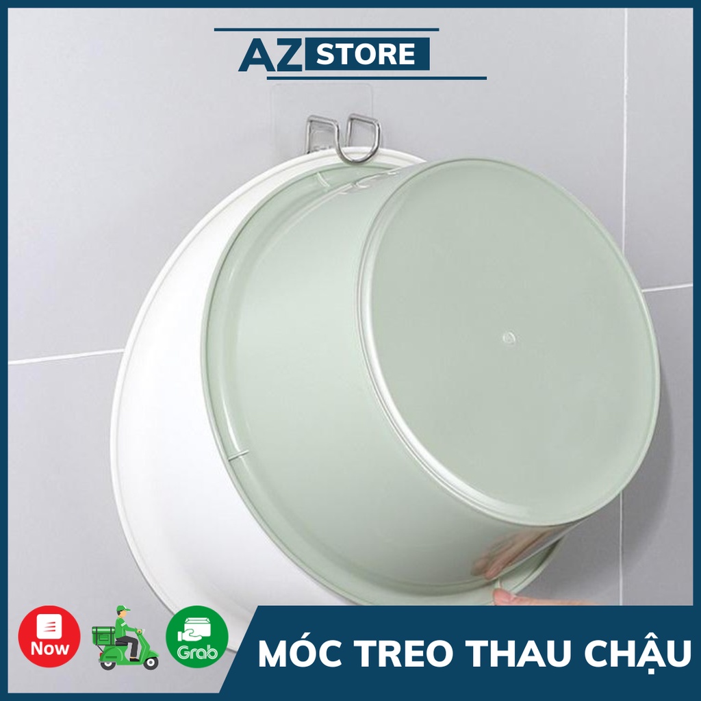Móc treo thau, chậu, đồ dùng nhà bếp bằng Inox 304 - AZ Store